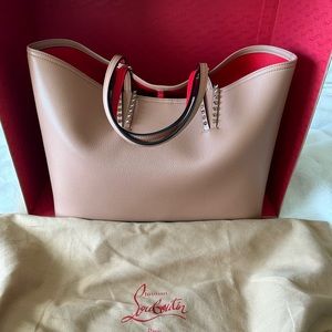 Authentic Christian louboutin cabata tote